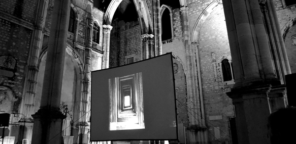 Ruínas do Museu Arqueológico do Carmo, Lisboa, Portugal
