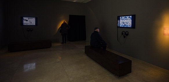 Una mirada histórica sobre la Colección Videobrasil&nbsp;
foto:&nbsp;Jorge Miño, cortesia MALBA, Museo de Arte Latinoamericano de Buenos Aires

