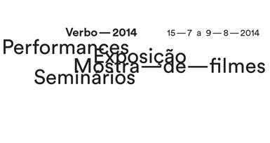 Discussão sobre curadoria e performance na VERBO